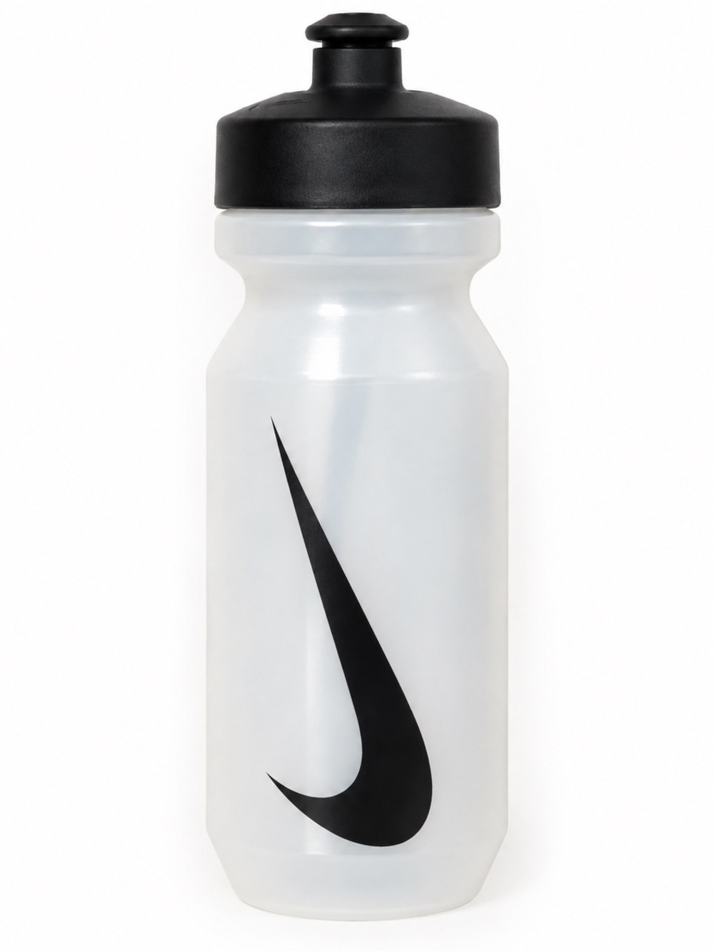 Nike Sports Water Bottle 20 oz Black White Swoosh 9” Athletic